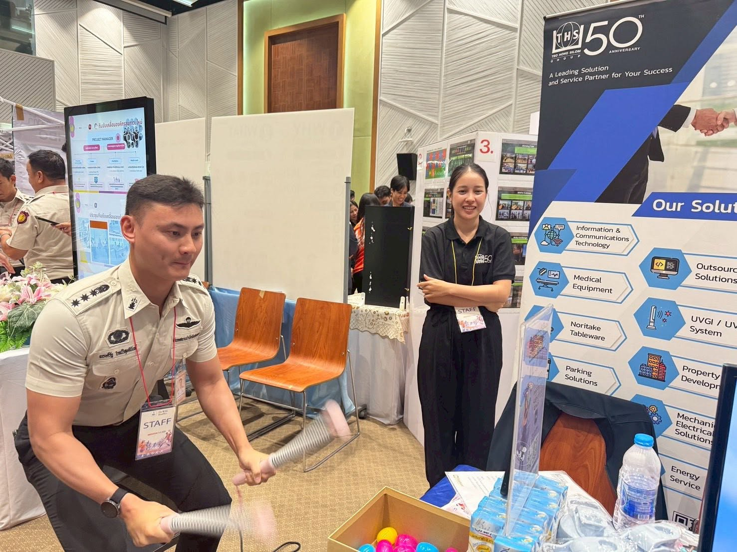 บริษัท เตียวฮงสีลม จำกัด ได้เข้าร่วมกิจกรรม “HBO INNOVATION FAIR 2026” เพื่อสร้างองค์กรแห่งสุขภาวะร่วมกัน ภาพที่ 6