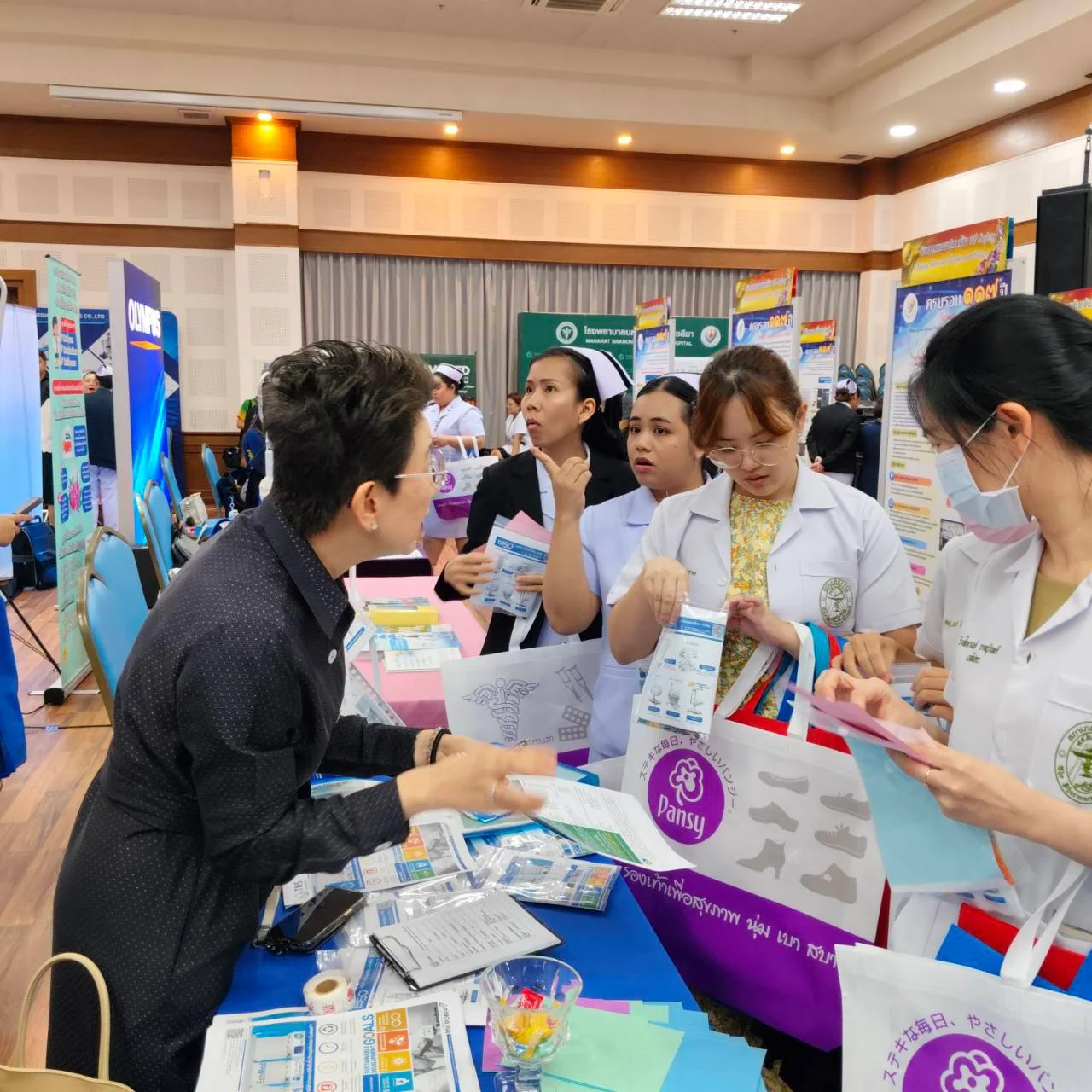 Knowledge sharing at the event