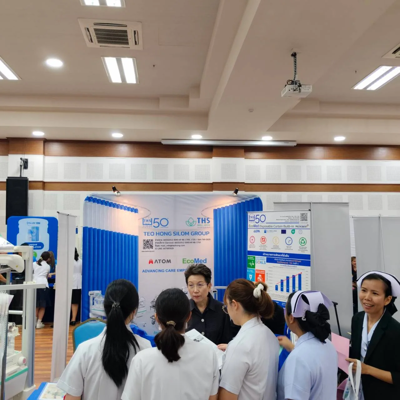 Booth visit
